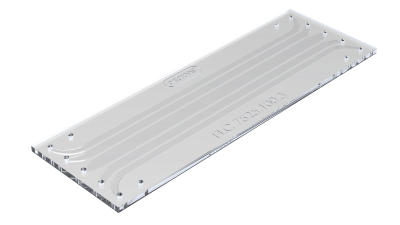 Thin bottom flow cell,  75x25mm