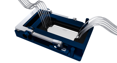 Holder with insert set for 75x25mm chips